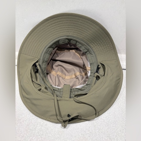 Outfly Outdoor Sun Protection Boonie Hat w/ Neck Flap - Khaki/Olive Green Unisex - Picture 10 of 10